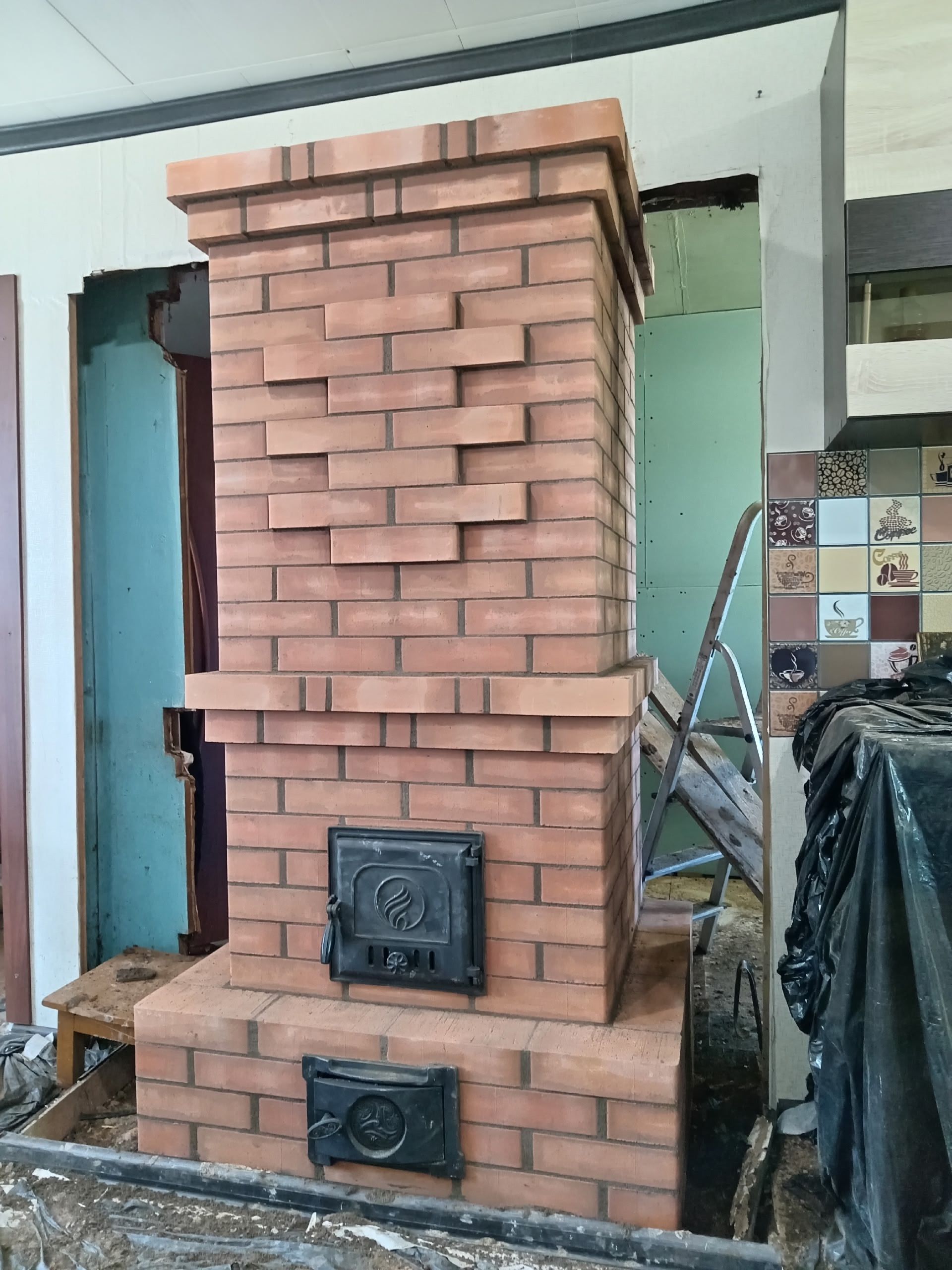 печь в частном доме